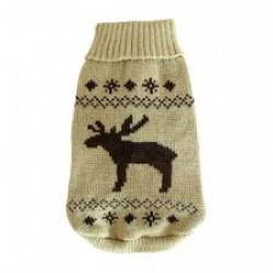 Hondentrui Eland, kleur beige, maat 20cm. Hondentrui Eland, kleur beige, maat 20cm.